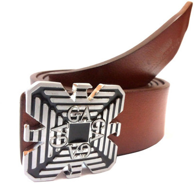 

Mode Boys Casual, Formal Brown Genuine Leather Belt, Brown-104