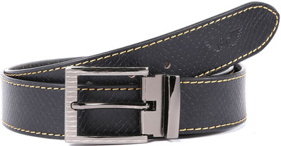 

Royster Callus Men Casual Black Genuine Leather Belt
