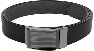 

Dogwood Men Formal Black Genuine Leather Belt