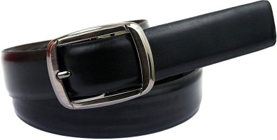 Saugat Traders Men Formal Brown, Black Artificial Leather Reversible Belt