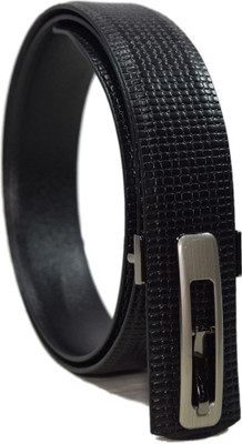

TannedHides Men Formal Black Genuine Leather Belt