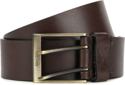 

Allen Solly Men Brown Genuine Leather Belt