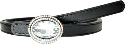 

Scarleti Girls Formal Black Artificial Leather Belt