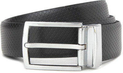 

Louis Philippe Men Black Genuine Leather Reversible Belt
