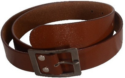 

Aam Shopping Men Casual Brown Artificial Leather Belt