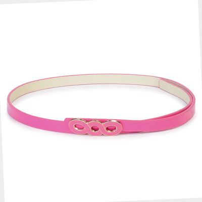 

Buckle Up Women Pink Artificial Leather Belt