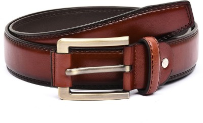 

Buckle Up Men Formal Tan Artificial Leather Belt