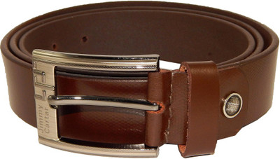 

jimmy carter Men Brown Genuine Leather Belt