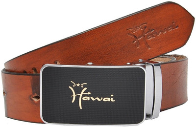 

Hawai Men Casual, Formal Brown Genuine Leather Belt