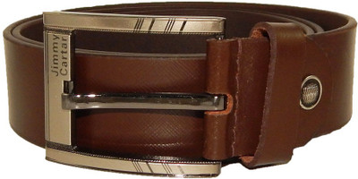 

Jimmy Carter Men Casual, Formal Brown Genuine Leather Belt