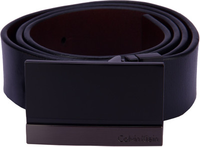

Calvin Klein Men Party Black Genuine Leather Belt
