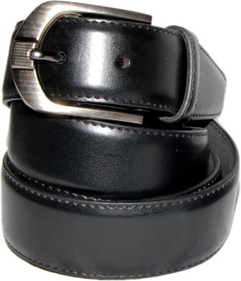

Ellis Men Formal Black Genuine Leather Belt