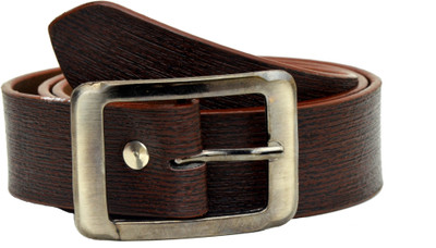 

Tiwari Collection Men Brown Genuine Leather Belt