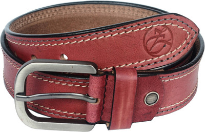

Czar Enterprises Men Casual, Party Maroon Genuine Leather Belt