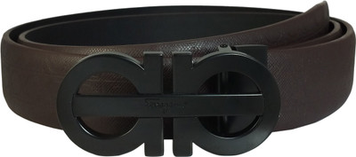 

Ammvi Creations Men Brown Artificial Leather Belt