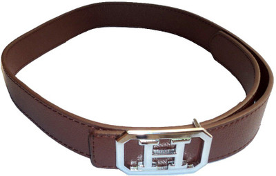 

Mode Boys Casual, Formal Brown Genuine Leather Belt, Brown-24