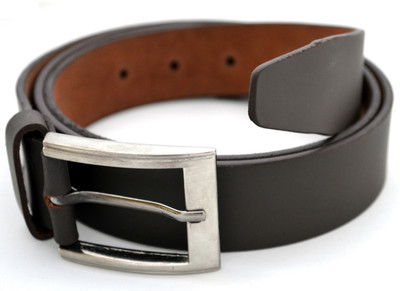 

Urban Diseno Men Casual Brown Genuine Leather Belt