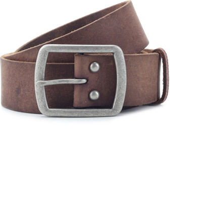 

Superdry Men Brown Metal Belt, Dark brown