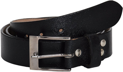 

SME JAIPUR Men Casual, Formal Black Genuine Leather Belt