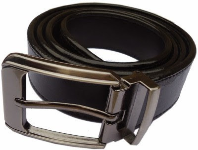 

B.S.Chadha Group Men Formal Black Synthetic Belt