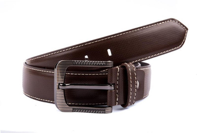 

Brounplus Boys Casual Brown Artificial Leather Belt