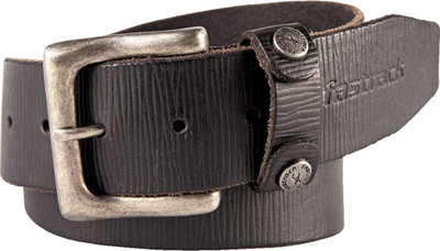 

Fastrack Men Casual Black Genuine Leather Belt