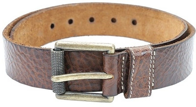 

Lino Perros Men Casual Brown Genuine Leather Belt