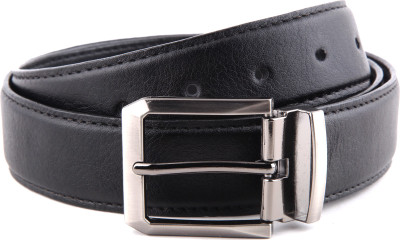 

Bluth Men Formal Black Artificial Leather Belt