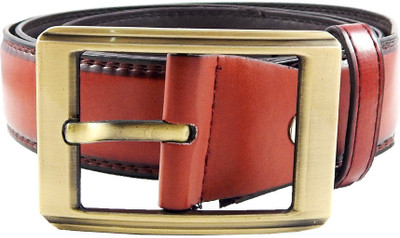 

Els Men Casual, Formal Brown Artificial Leather, Synthetic Belt