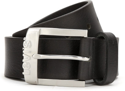 

Levi's Men Black Genuine Leather Belt