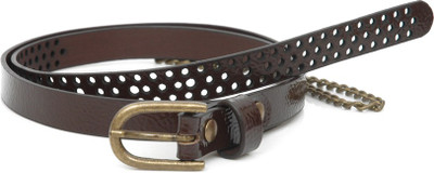 

Baggit Women Casual Brown Synthetic Belt