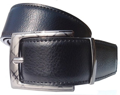 

WSD Men Formal Black Synthetic Belt