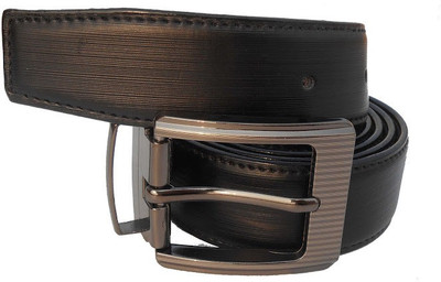

B.S.Chadha Group Men Formal Black Artificial Leather Reversible Belt