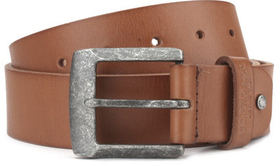 

U.S. Polo Assn Men Tan Genuine Leather Belt