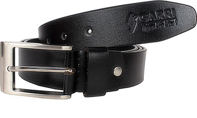 

Garri Men Formal Black Genuine Leather Belt