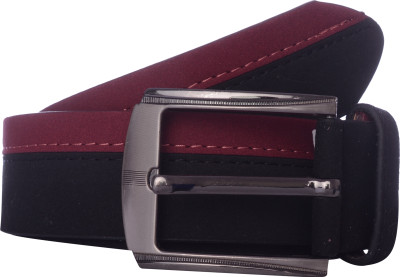 

Exotique Men Casual Black Artificial Leather Belt