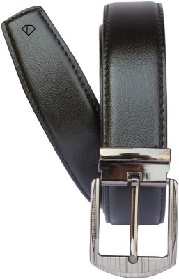 

Fashius Men Black Artificial Leather Belt, Black-01