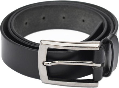 

Crapgoos Men Casual Black Genuine Leather Belt