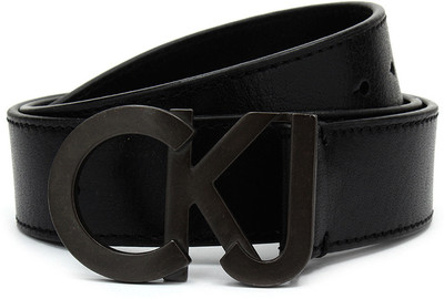 

Calvin Klein Men Black Metal Belt, 999