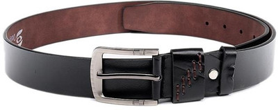 

Swiss Design Men Casual Black Artificial Leather Belt
