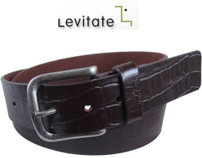 

Levitate Men Brown Genuine Leather Belt