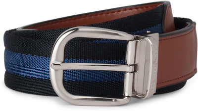 

Louis Philippe Men Blue Genuine Leather Belt
