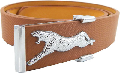 

Els Men Casual Tan Synthetic Belt