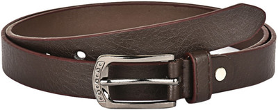 

Buckle Up Women Formal Brown Artificial Leather Belt