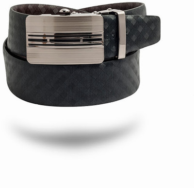 

Azores Men Formal Black, Brown Genuine Leather Reversible Belt