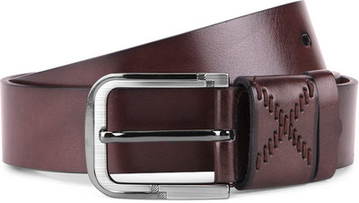 

Swiss Design Men Brown Genuine Leather Belt
