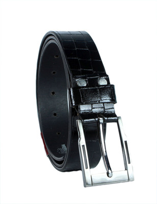 

Revo Men Formal Black Genuine Leather Belt