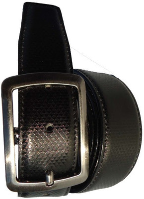 

AmahapGlamourDaze Men Formal Black Artificial Leather Belt