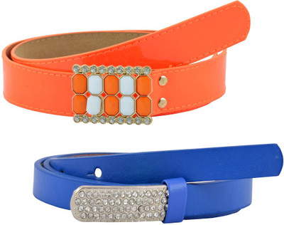 

Antiformal Women Casual, Party Multicolor Artificial Leather Belt