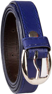 

SUNRISE ENTERPRISES Girls Casual, Evening, Formal, Party Blue Artificial Leather, Fabric Belt, Blue04335